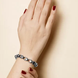 Bracciale Maglia Bombata