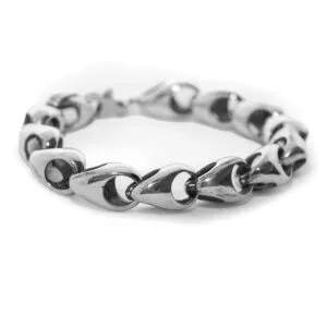 Bracciale Maglia Bombata