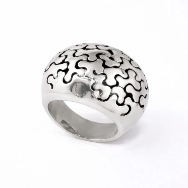 Bombé Puzzle Ring