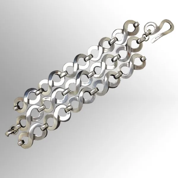 Bracciale a 3 file Infinito - Ventrella Gioiellieri