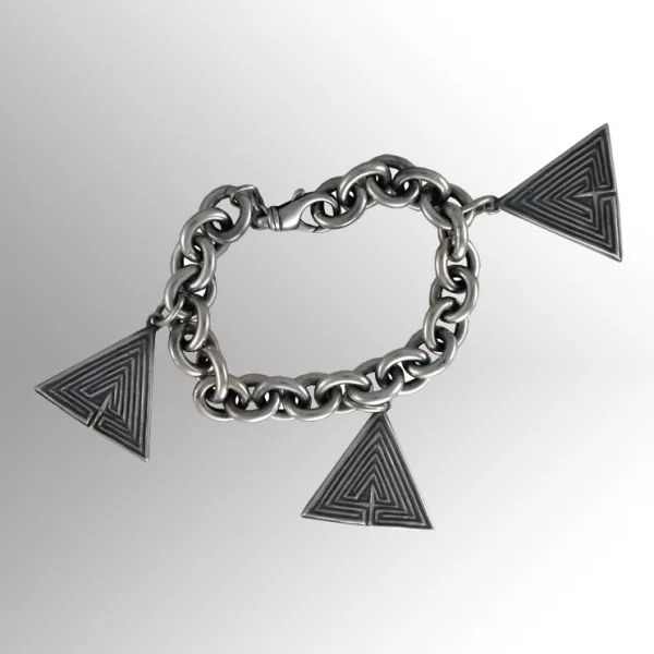 Bracciale con Labirinti Pendenti - Ventrella Gioiellieri