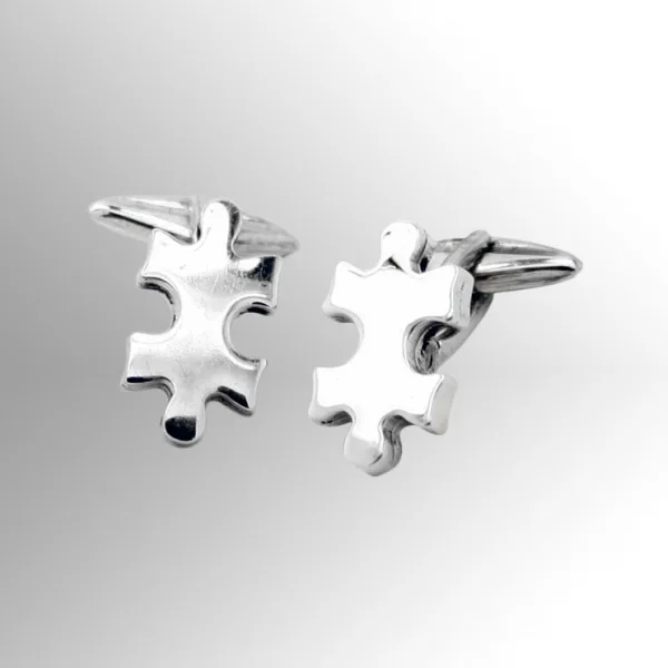 Gemelli in argento mod. Puzzle - Ventrella Gioiellieri