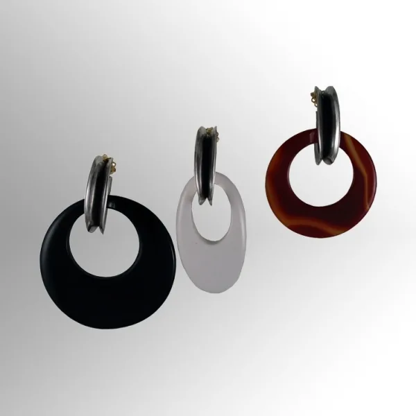 Orecchini a maglia ovale - Ventrella Gioiellieri