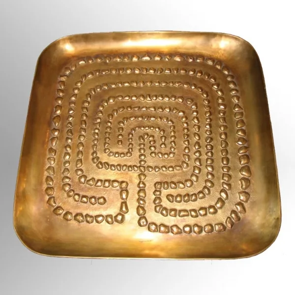 Piatto di bronzo - Ventrella Gioiellieri