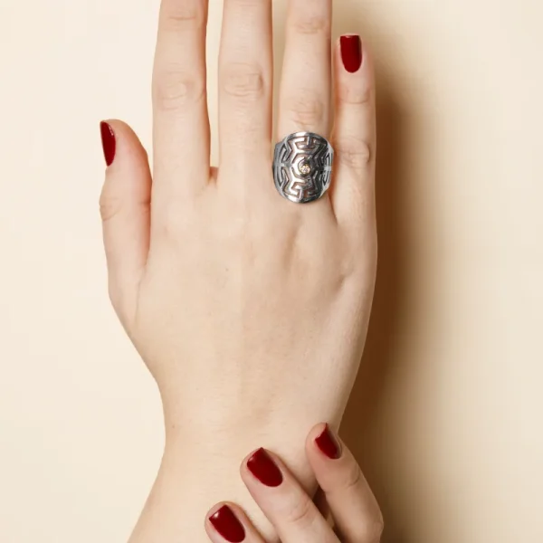 Anello Anello Ragnatela 1 - Ventrella Gioielli