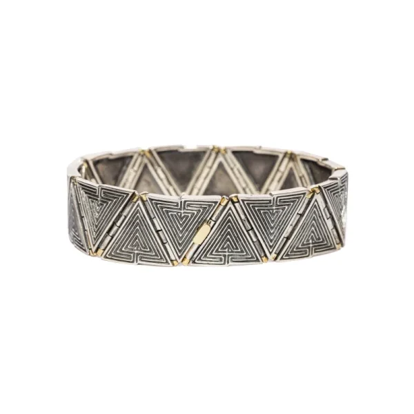 Bracciale con Labirinti Pendenti